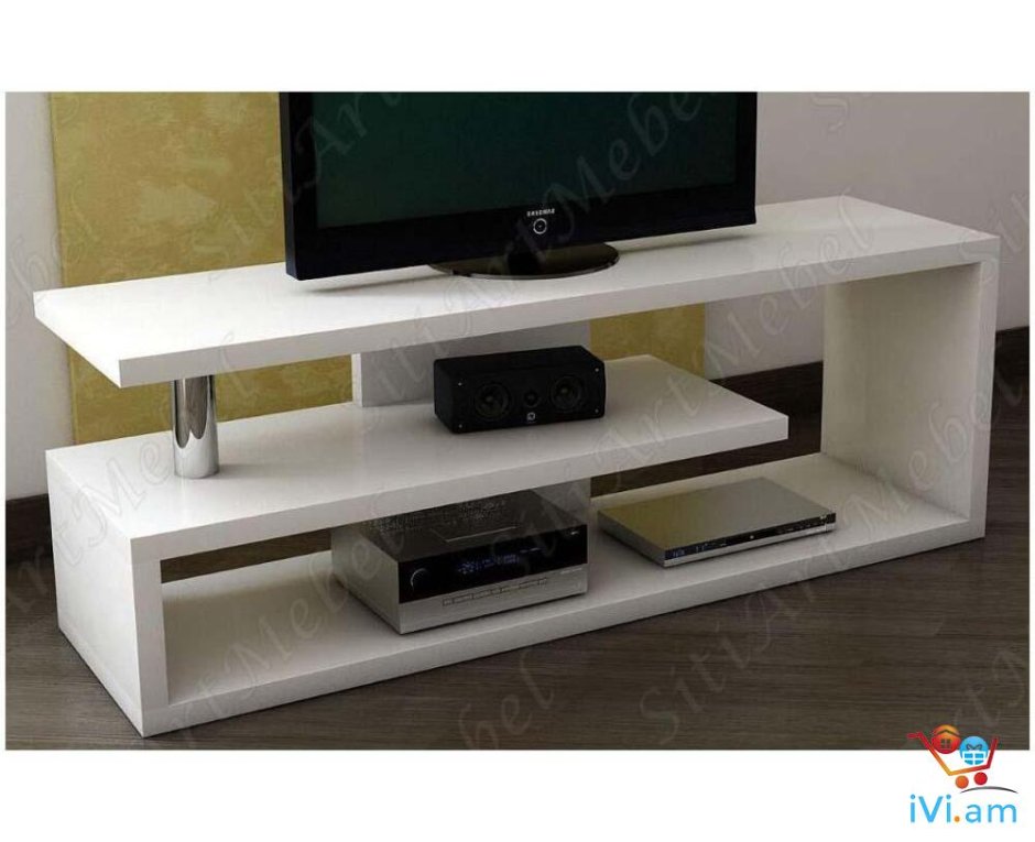 Полка под телевизор из дерева