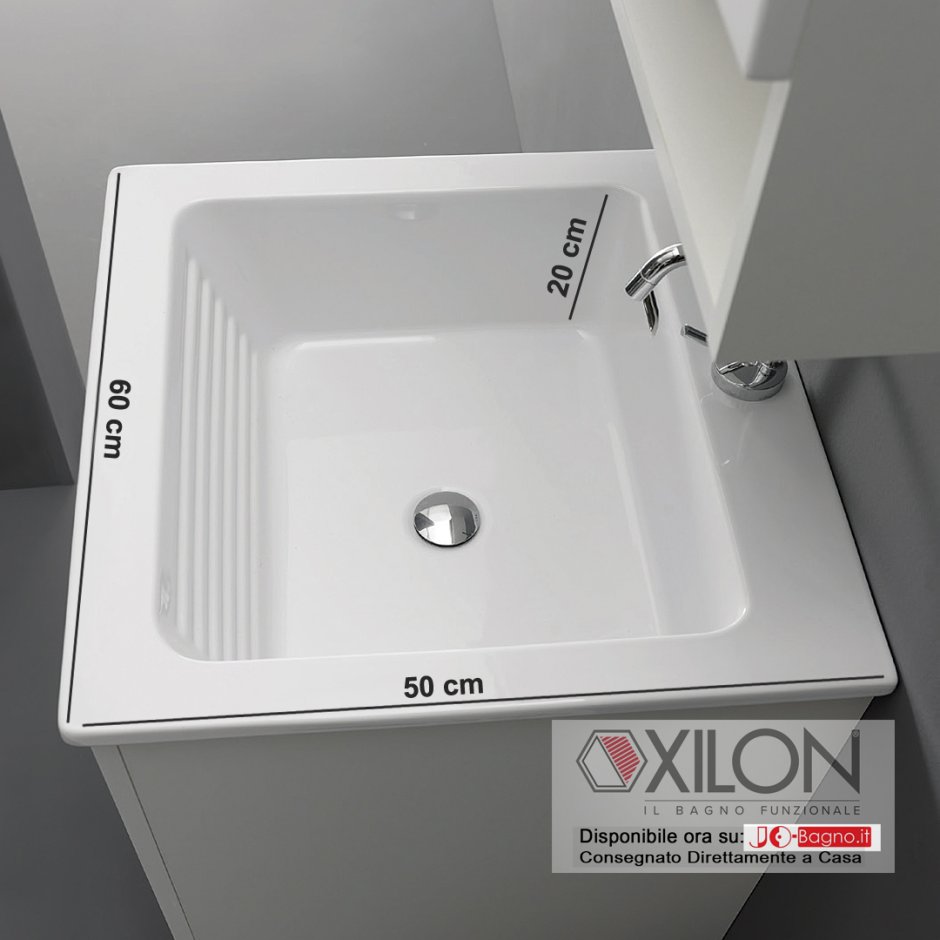 Постирочная раковина Alice Ceramica