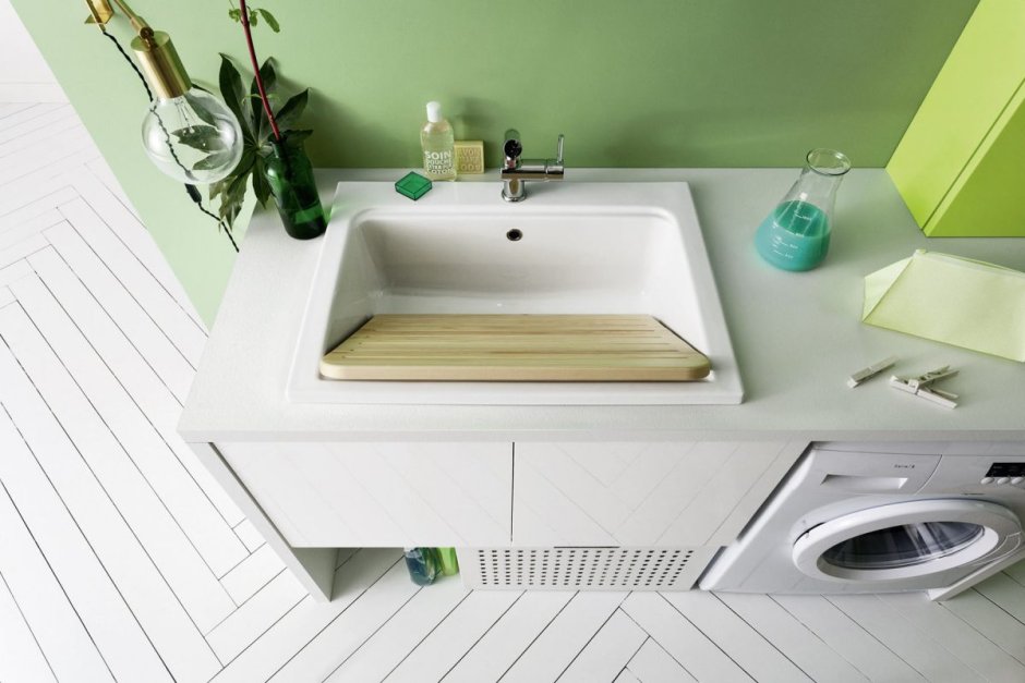 Раковина хозяйственная постирочная 80