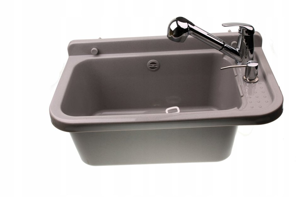 Ванночка глубокая пластиковая отдельно стоящая для постирочной