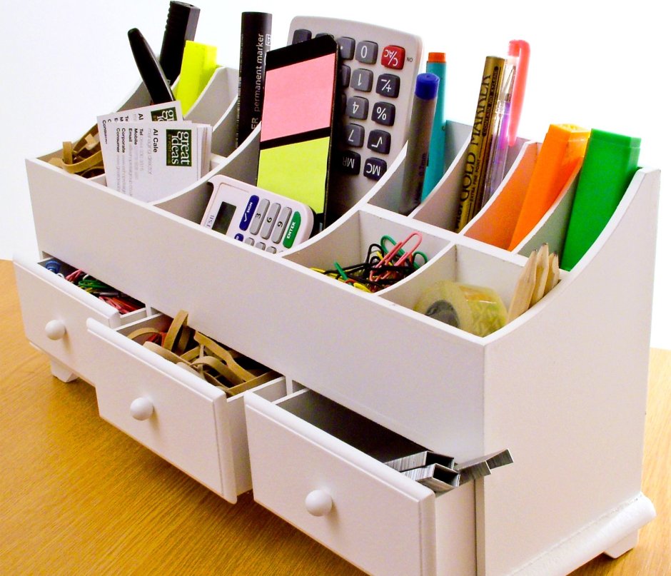 Настенный органайзер из картона