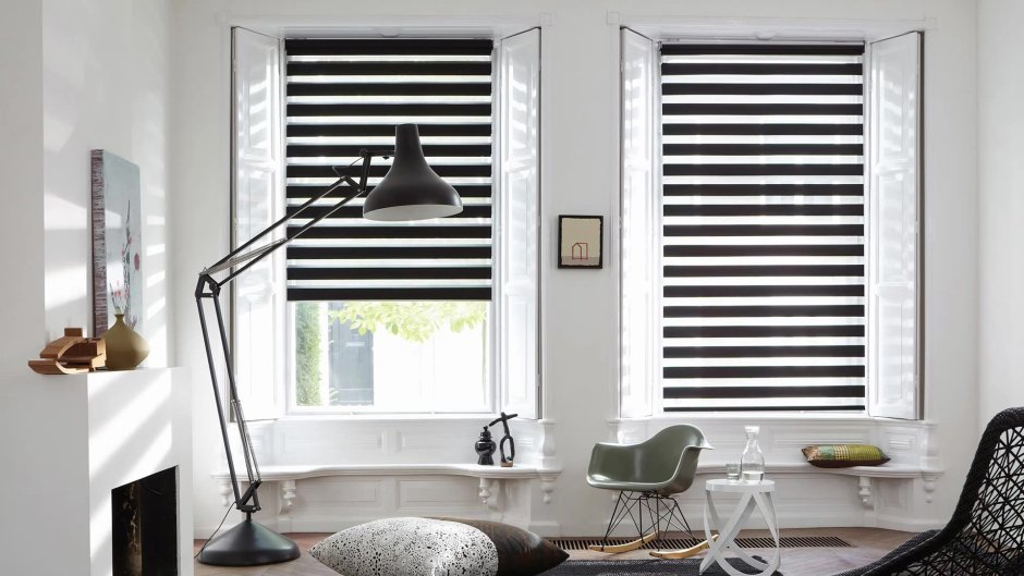 Жалюзи на полукруглое окно