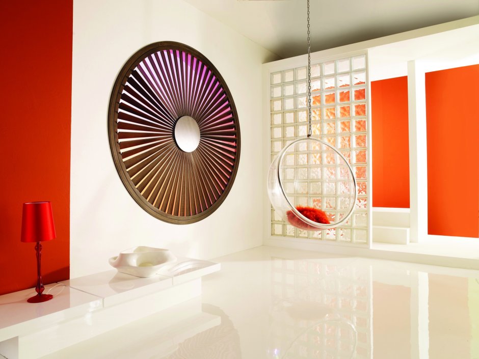 Плиссе на круглое окно