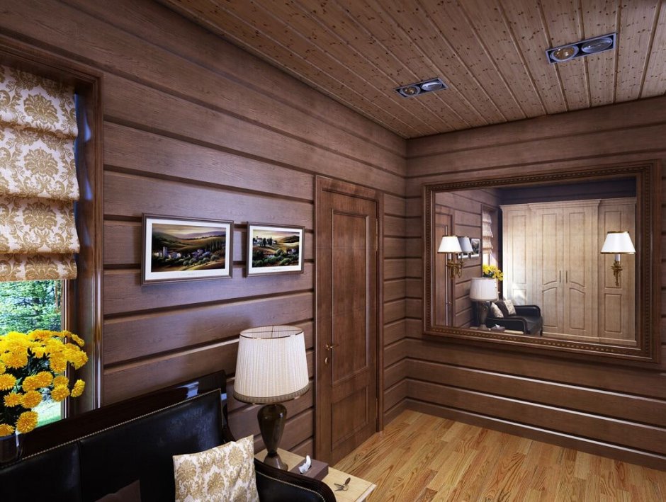 Фальшбрус в интерьере