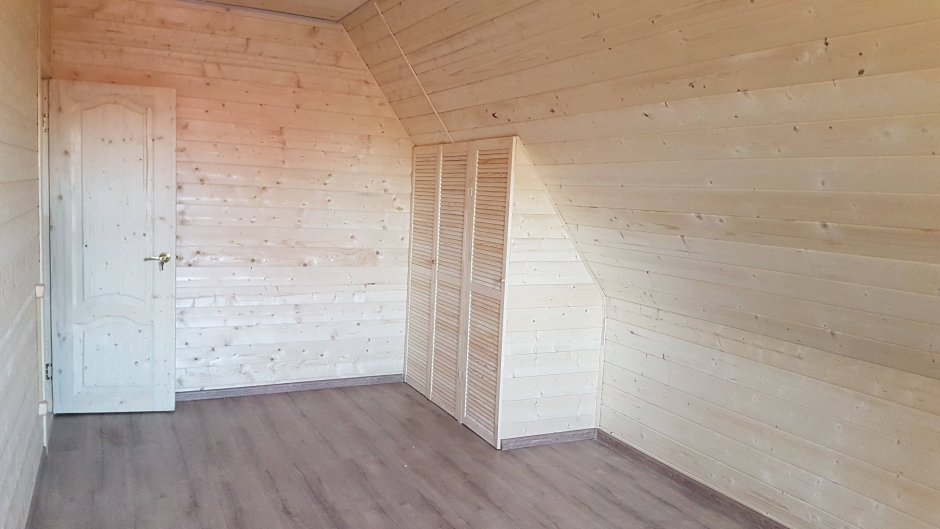 Вагонка штиль кедр в интерьере