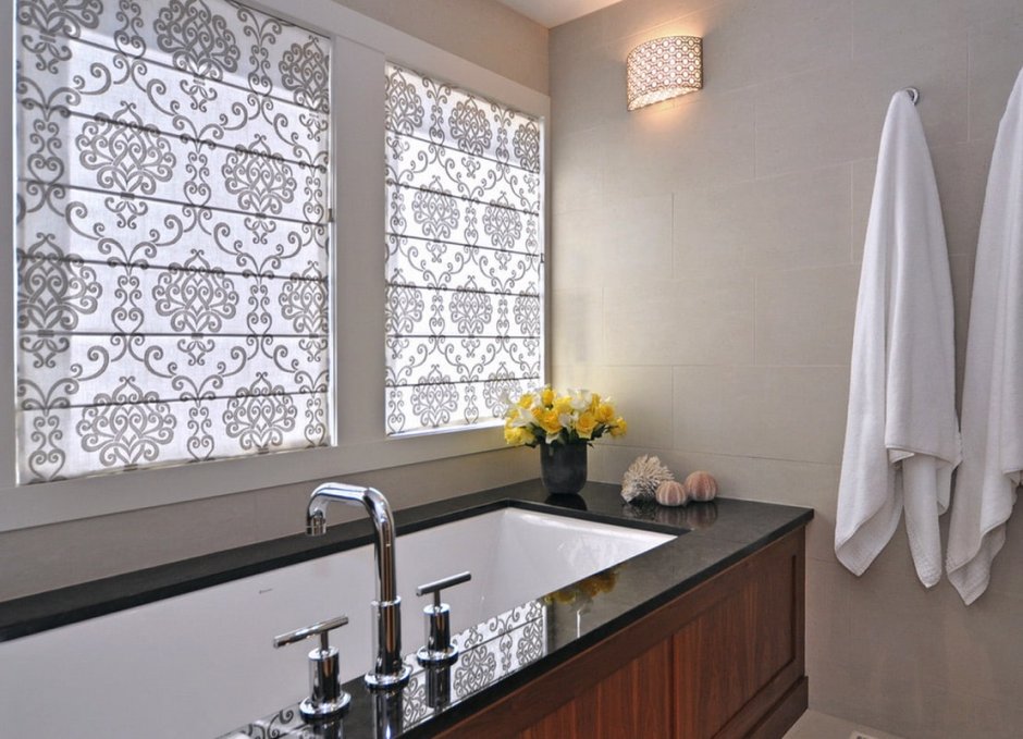 Занавеска в ванную комнату