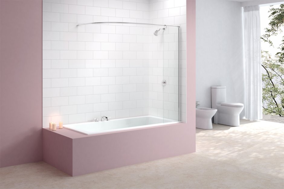 Рулонная штора для ванной