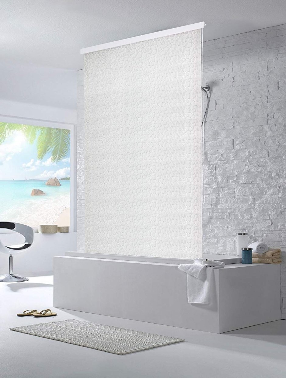 Рулонная штора для ванной