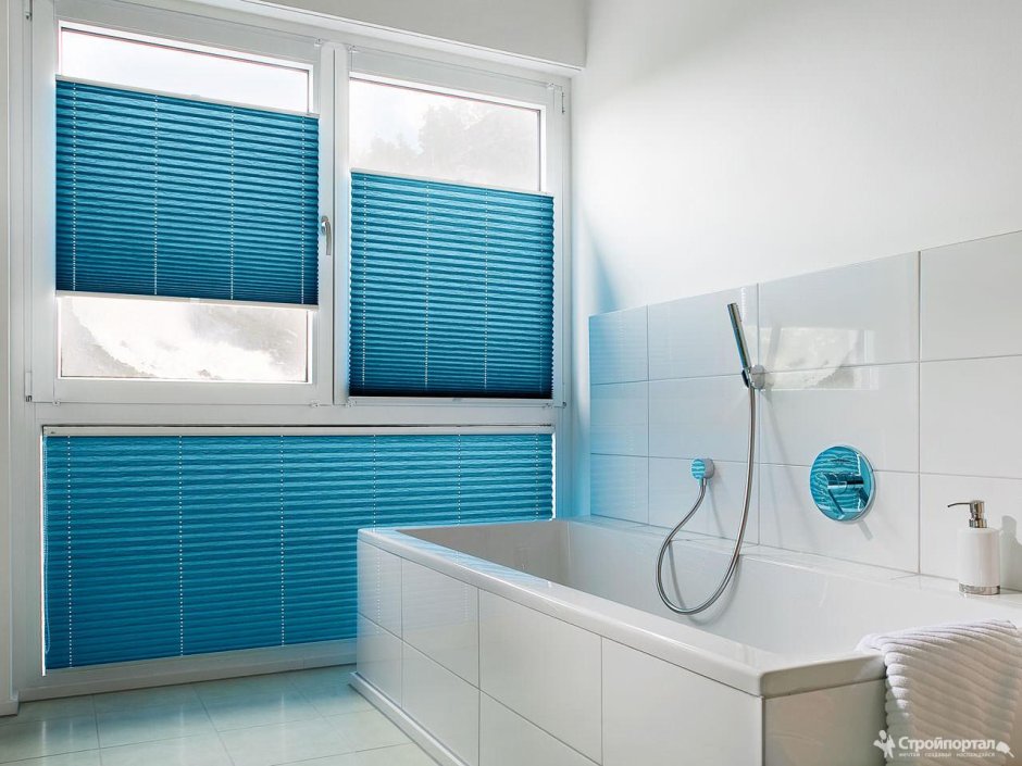 Римская штора в ванную