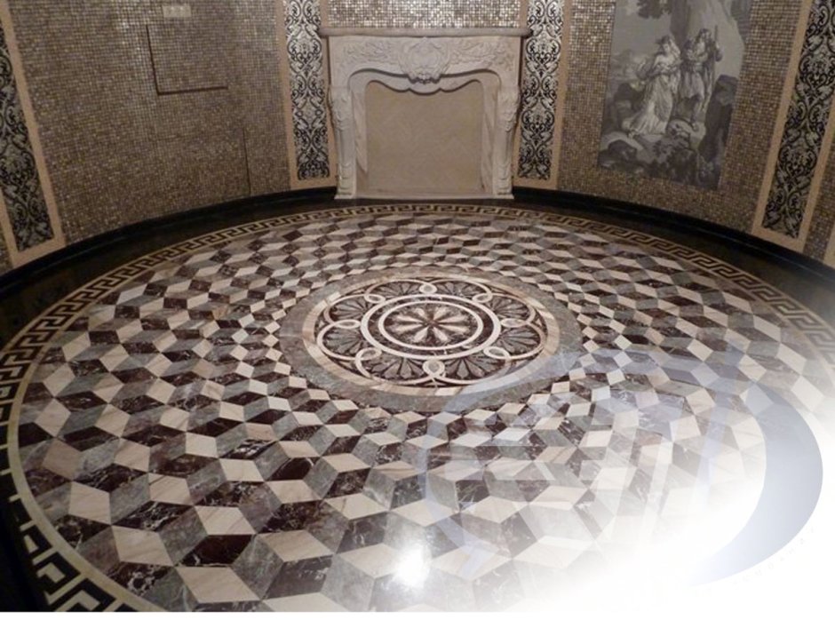 Мозаичные полы из камня