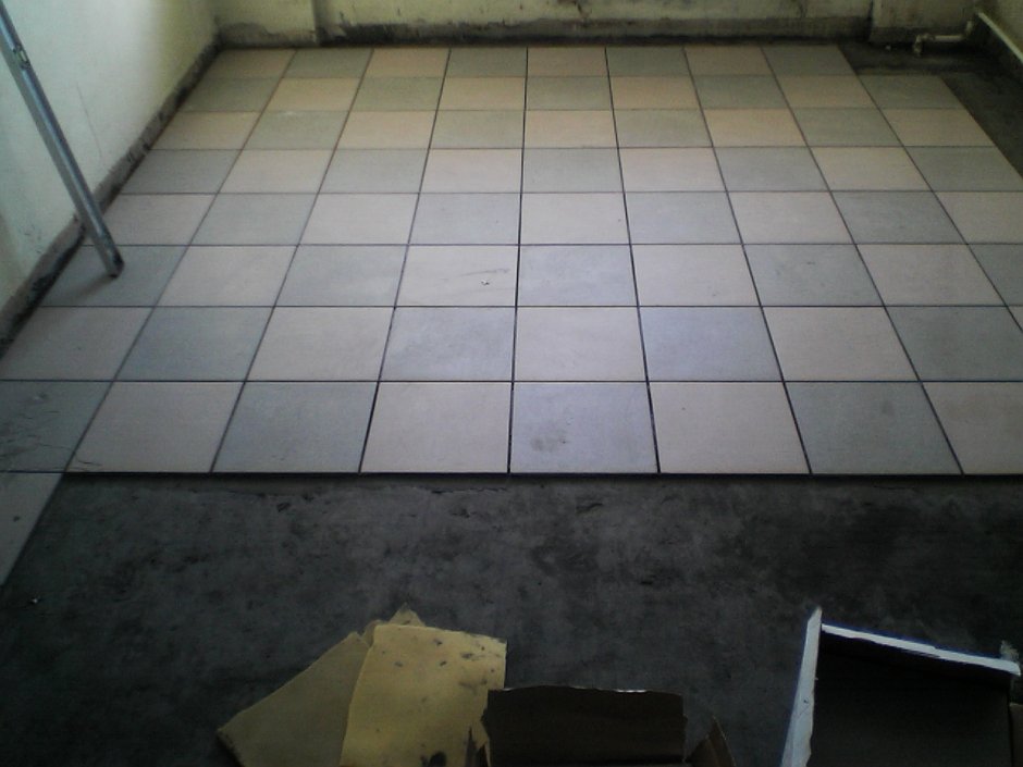 Керамогранит в подъезде