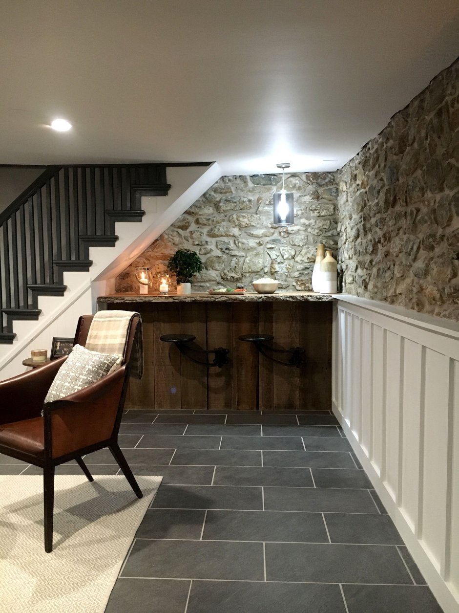 Отделка подвала