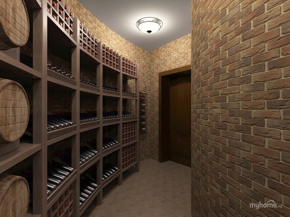 Отделка подвала