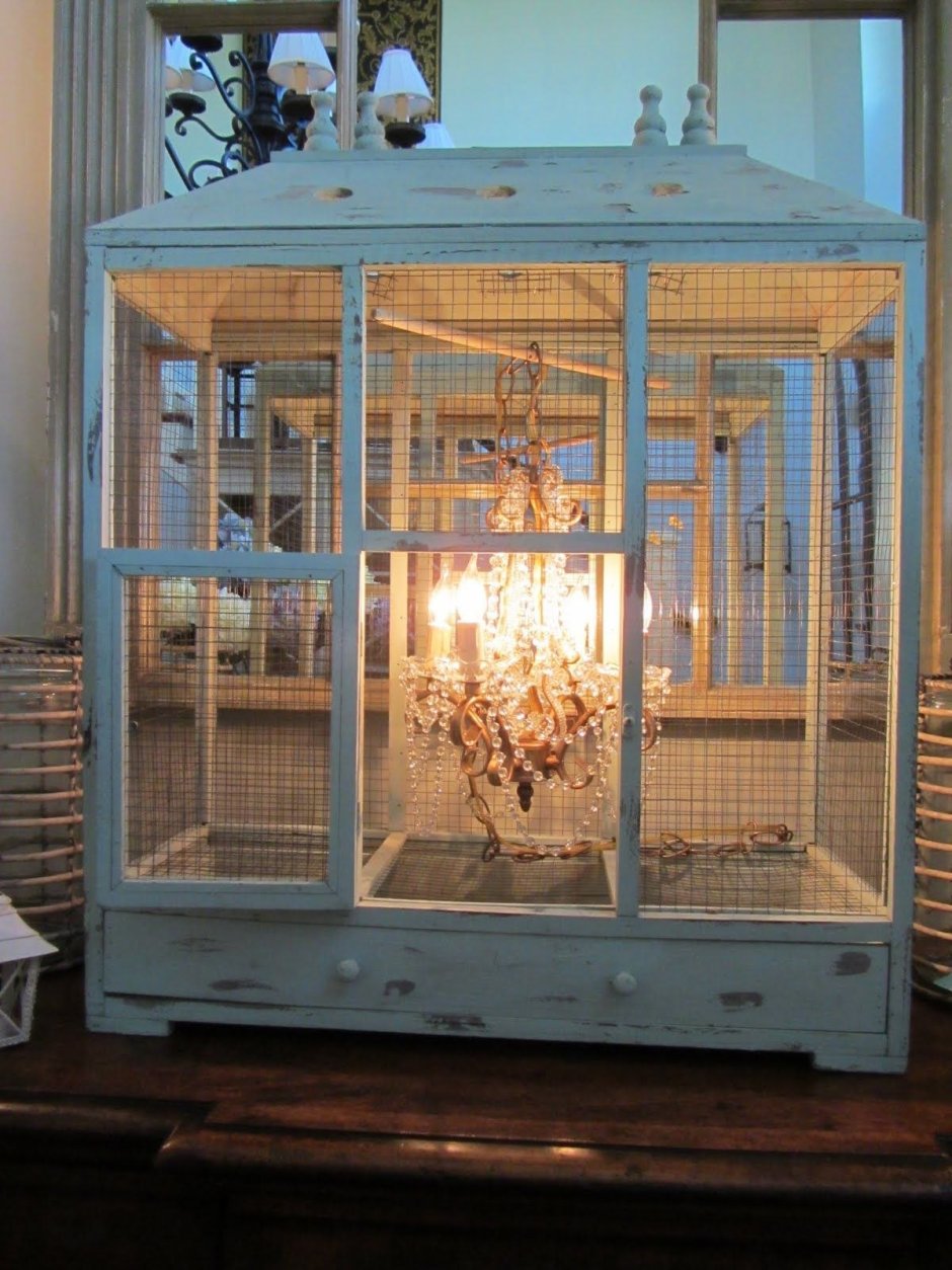 Клетка из дерева