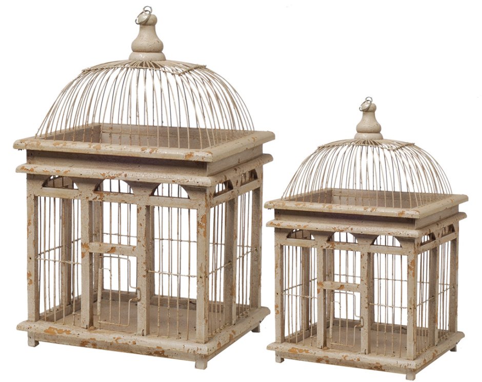 Красивая клетка для птиц