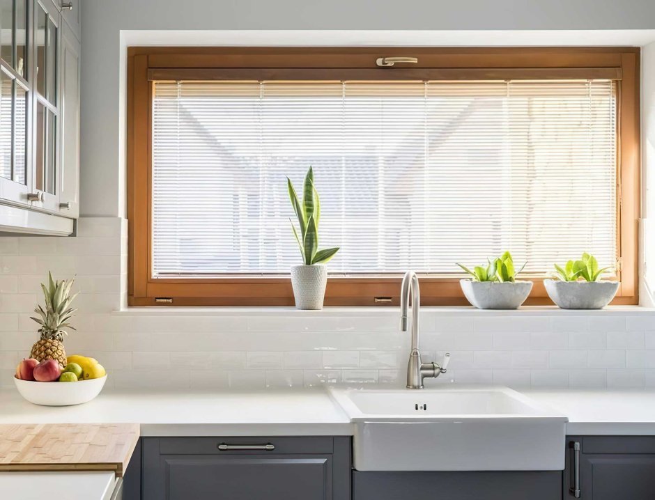 Кухня с окном