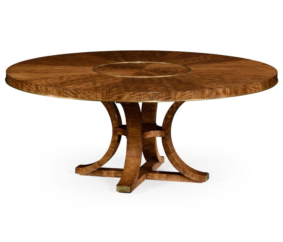 Деревянный большой стол круглый