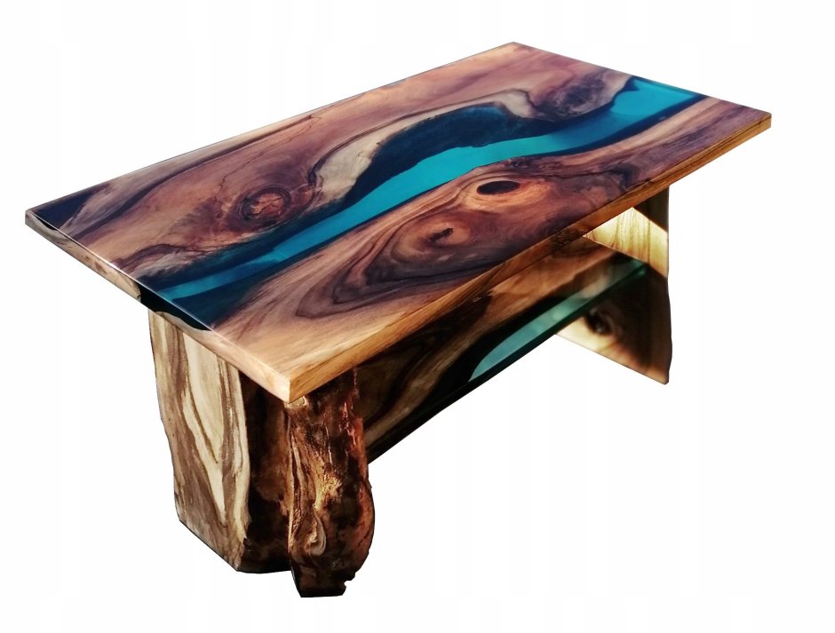 Мебель с эпоксидной смолой