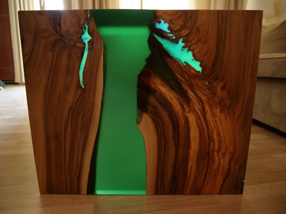 Фасады из слэба со смолой