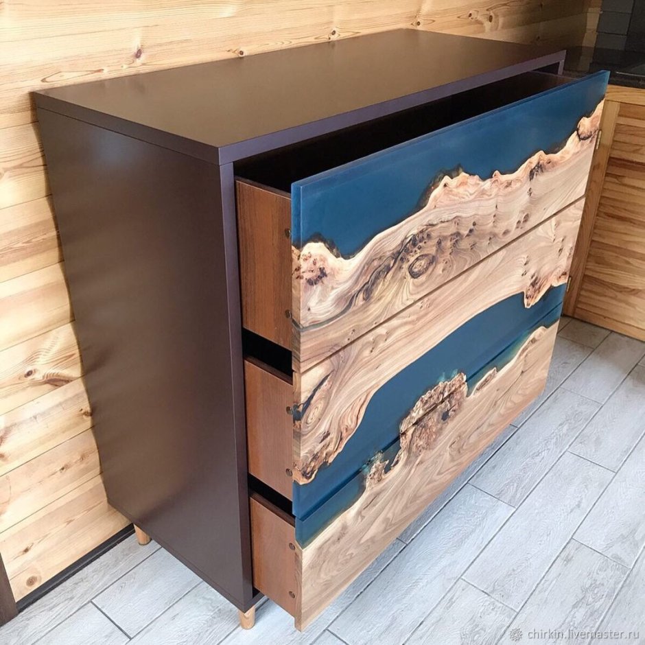 Мебельные фасады из эпоксидной смолы