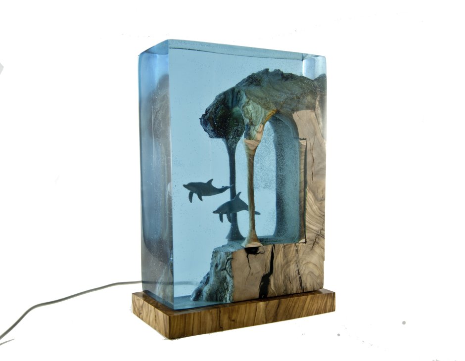 Диорама с эпоксидной смолой