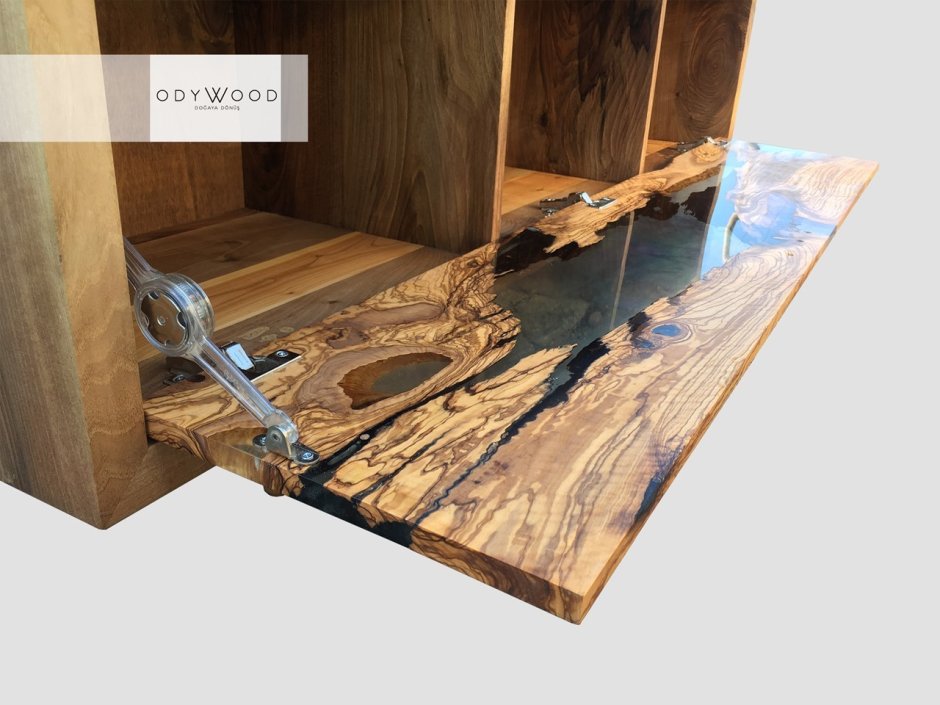 Мебельные фасады из эпоксидной смолы