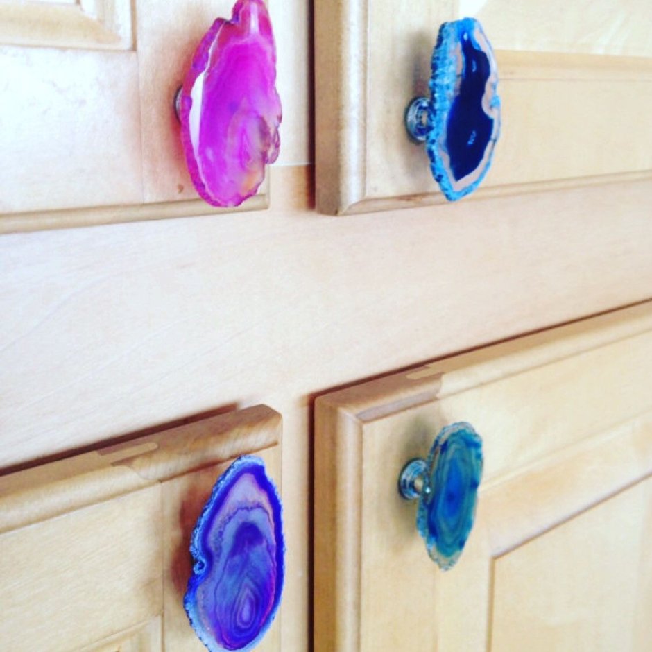 Мебельные ручки из эпоксидной смолы