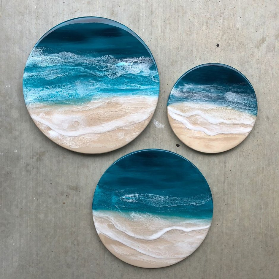 Море эпоксидной смолой