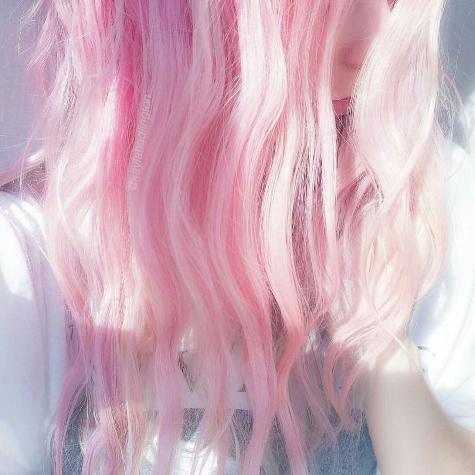 Дымчато голубой цвет волос