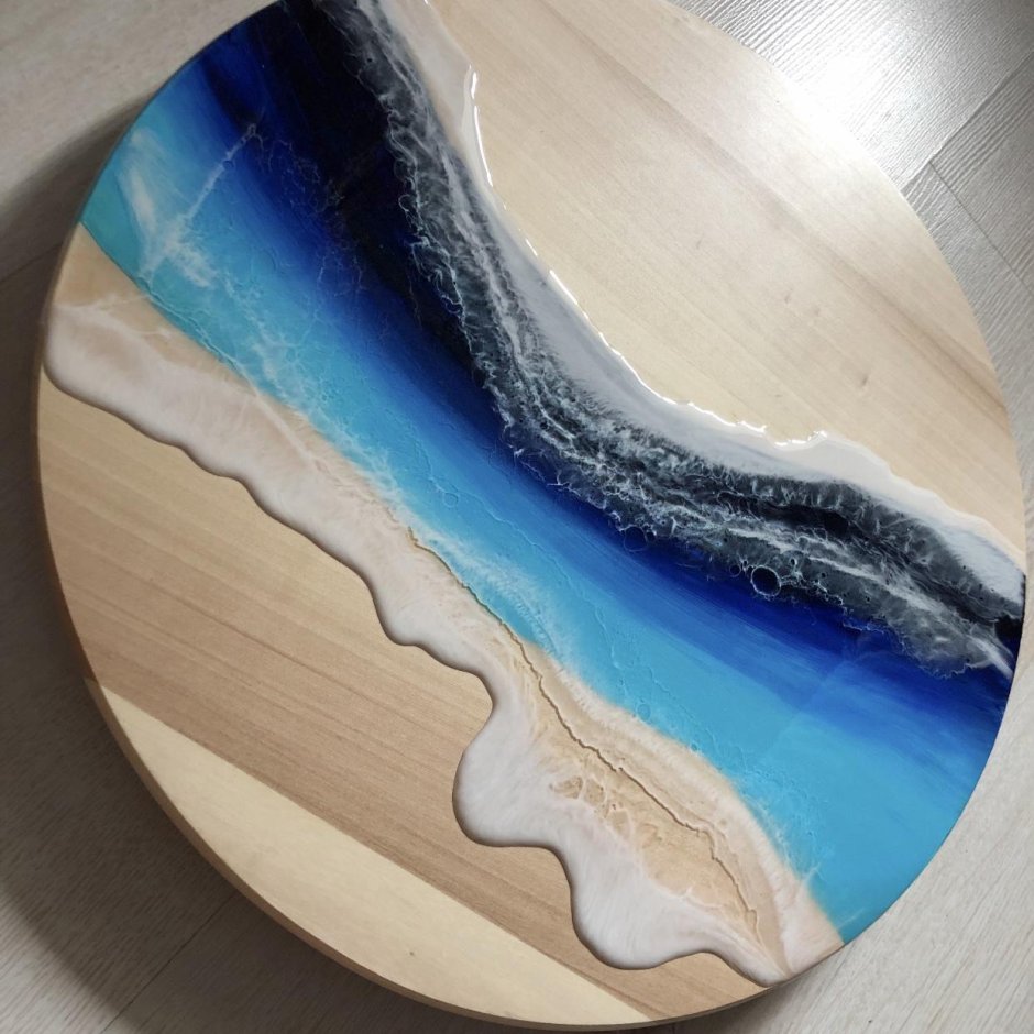 Украшения из эпоксидной смолы и дерева