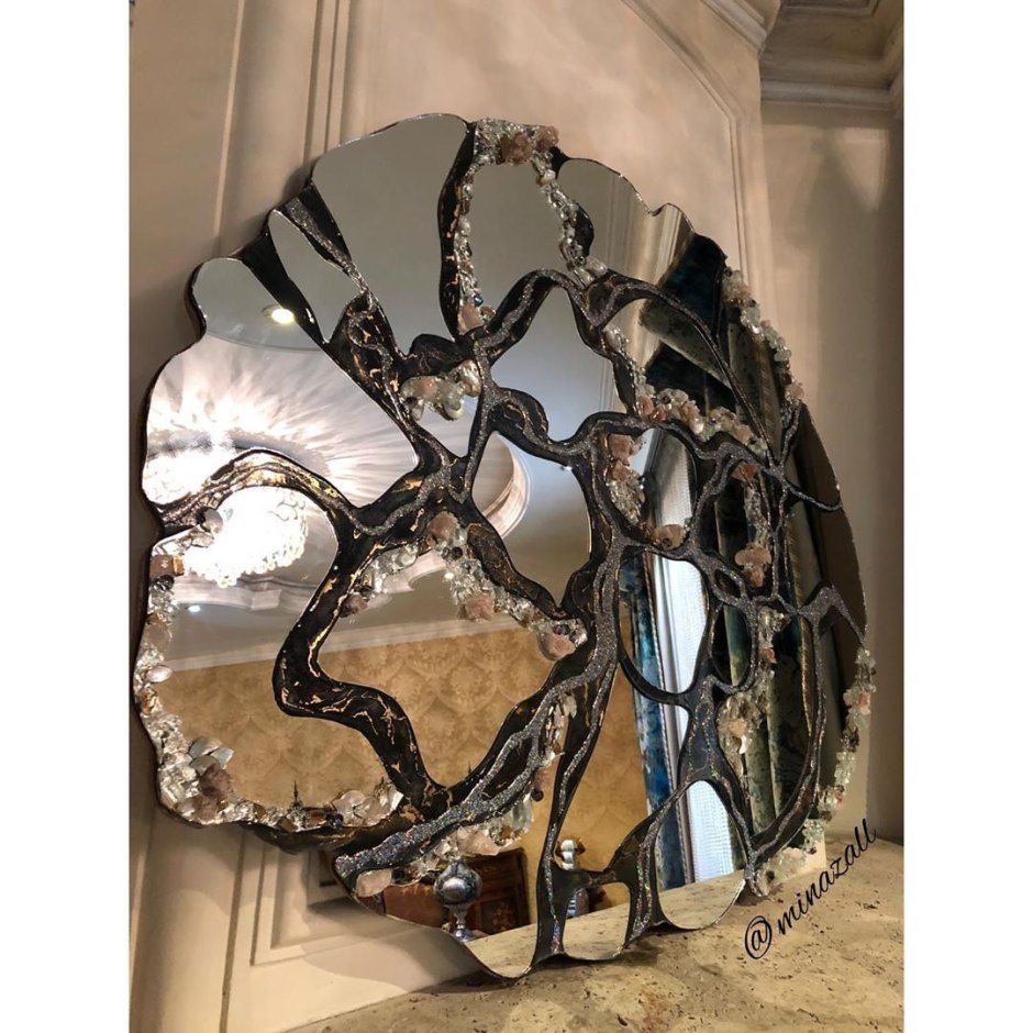 Зеркало из эпоксидной смолы