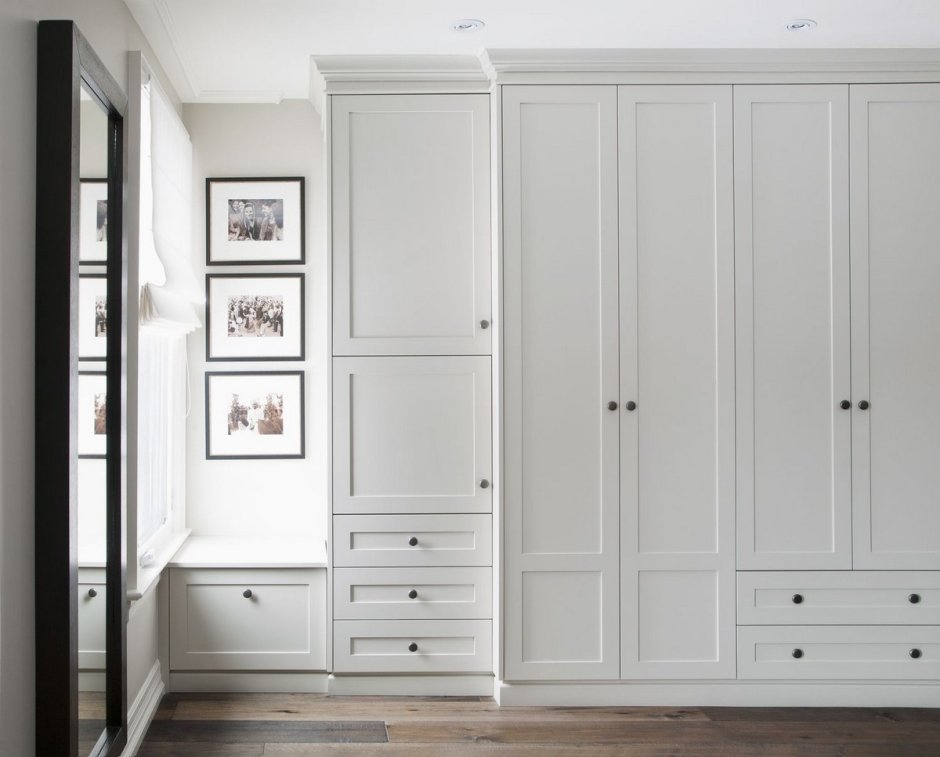 ЛДСП Эггер белый шкаф