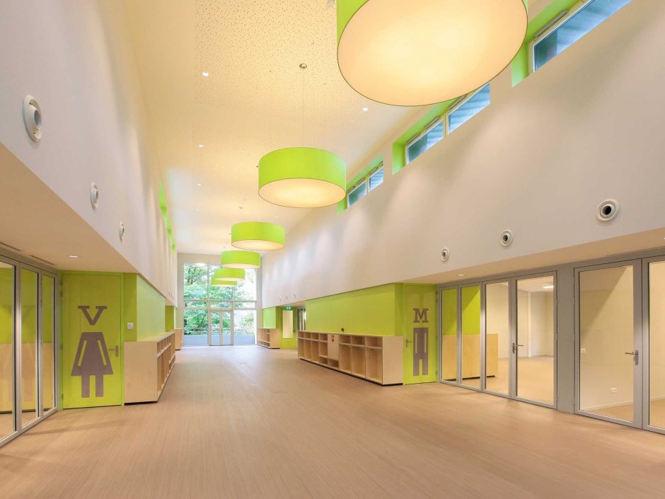 Рекреация в школе будущего