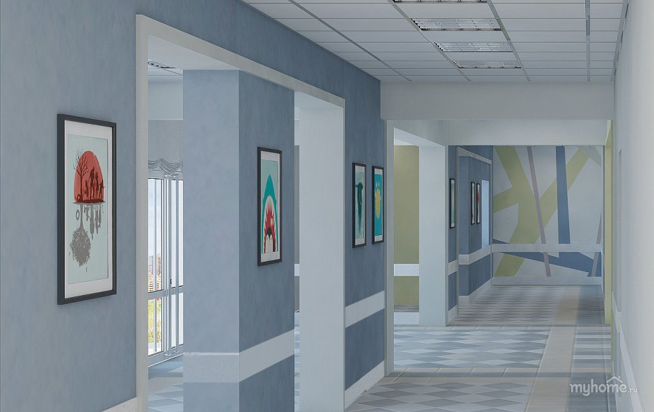 Интерьеры детских больниц