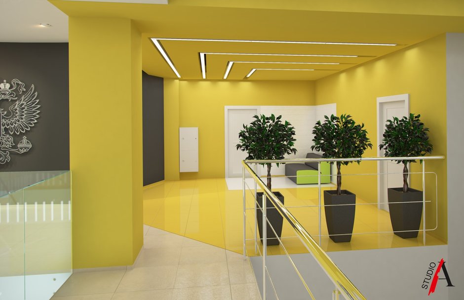 Украшение рекреации в школе