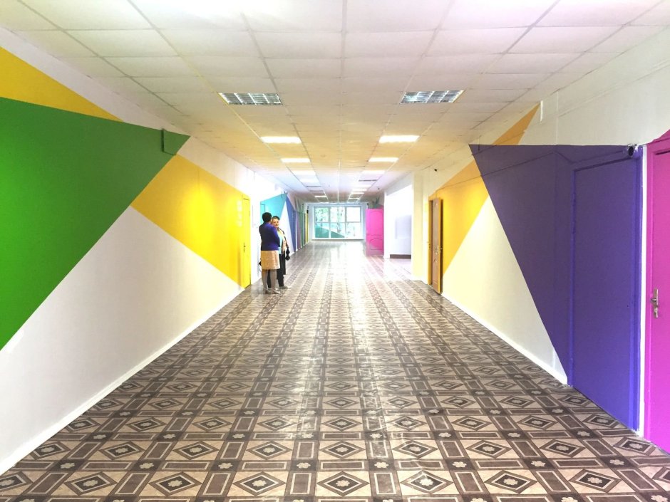 Необычный интерьер детского сада