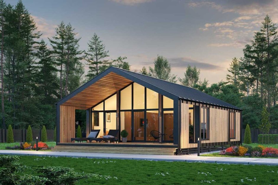 Деревянный дом в горах Норвегии от студии JVA