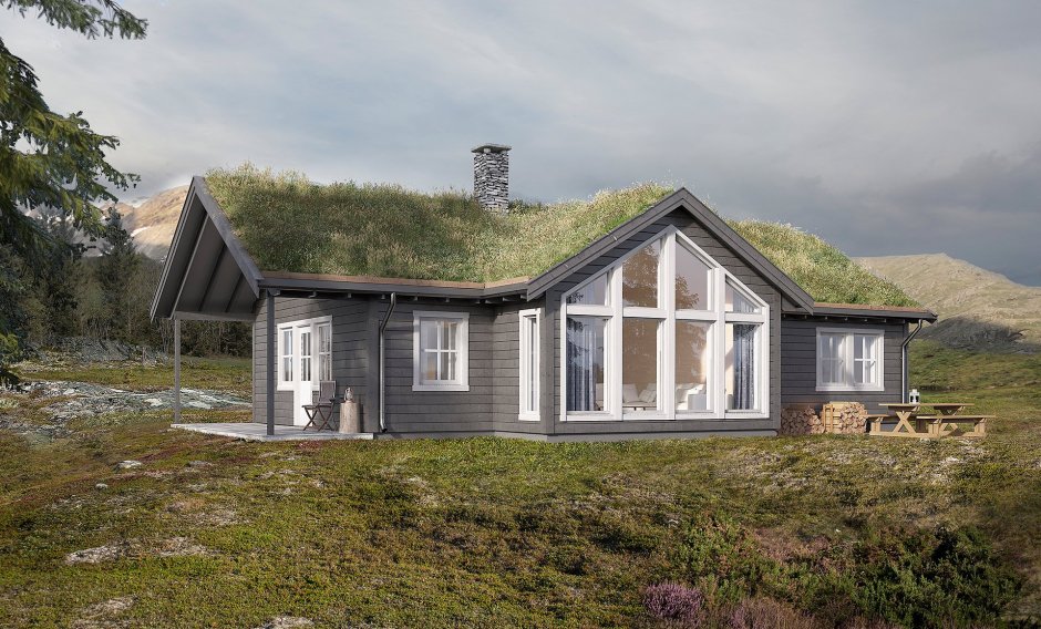 Барнхаус визуализация