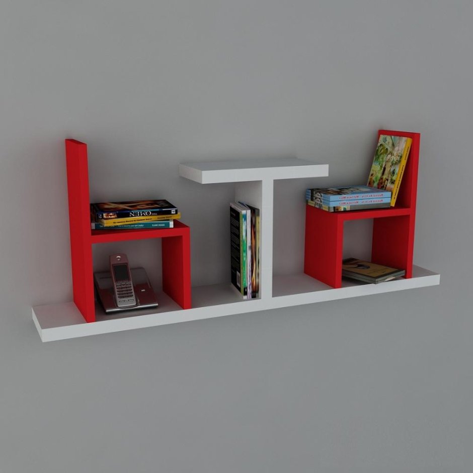 Мебельные полки на стену