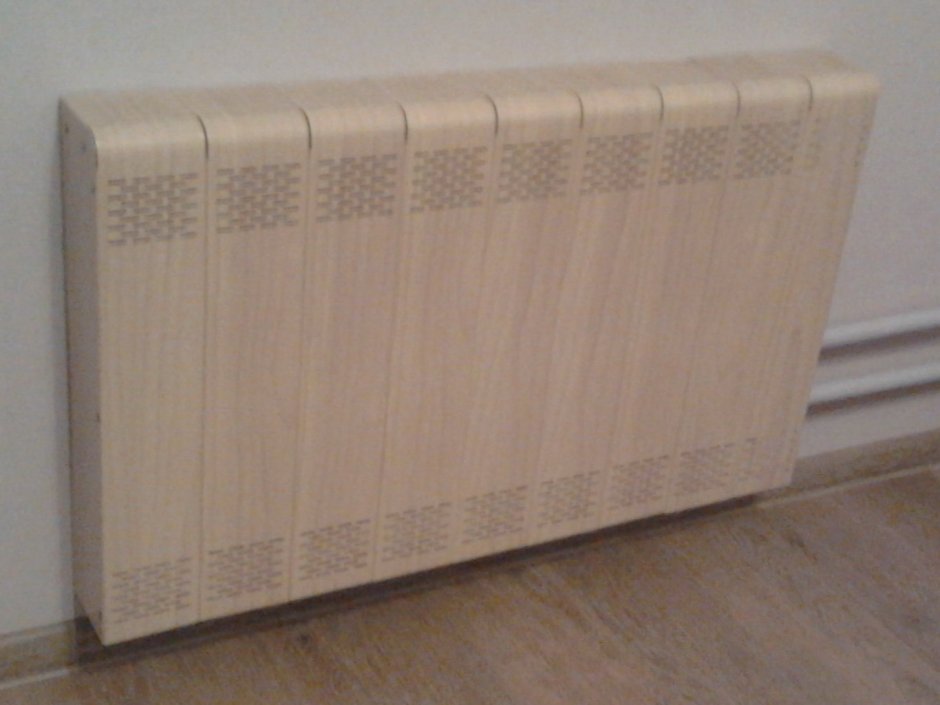 Экраны на батарею отопления гармошка однорядная