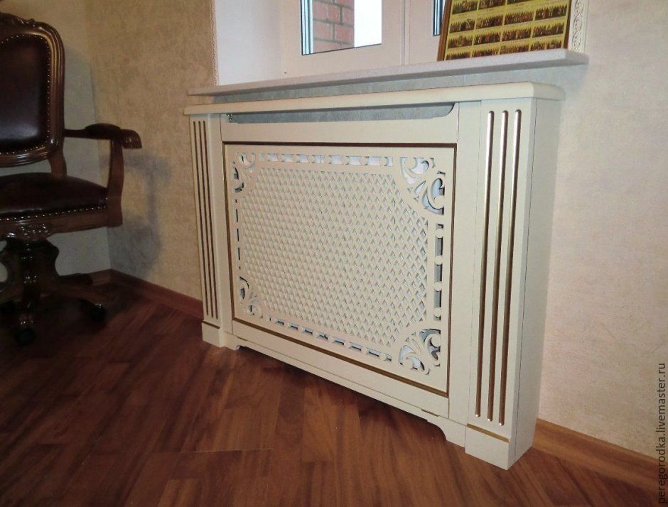 Спрятать батареи в комнате