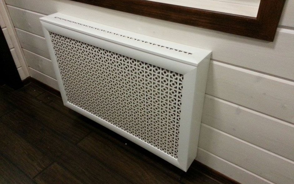 Экран на регистры отопления