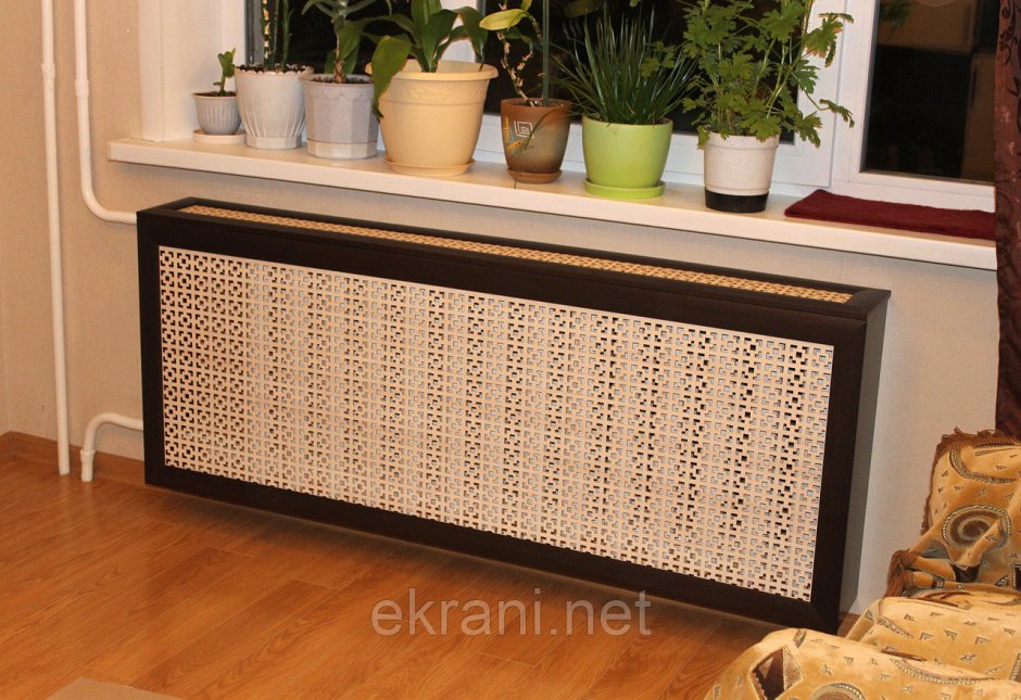 Декоративный экран для радиатора