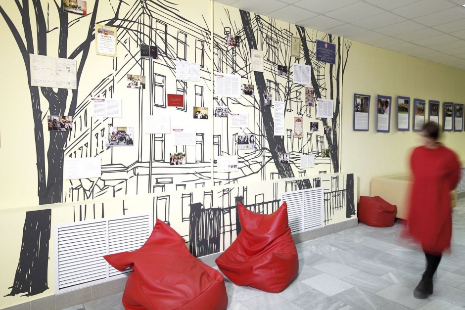 Роспись стен в детских больницах