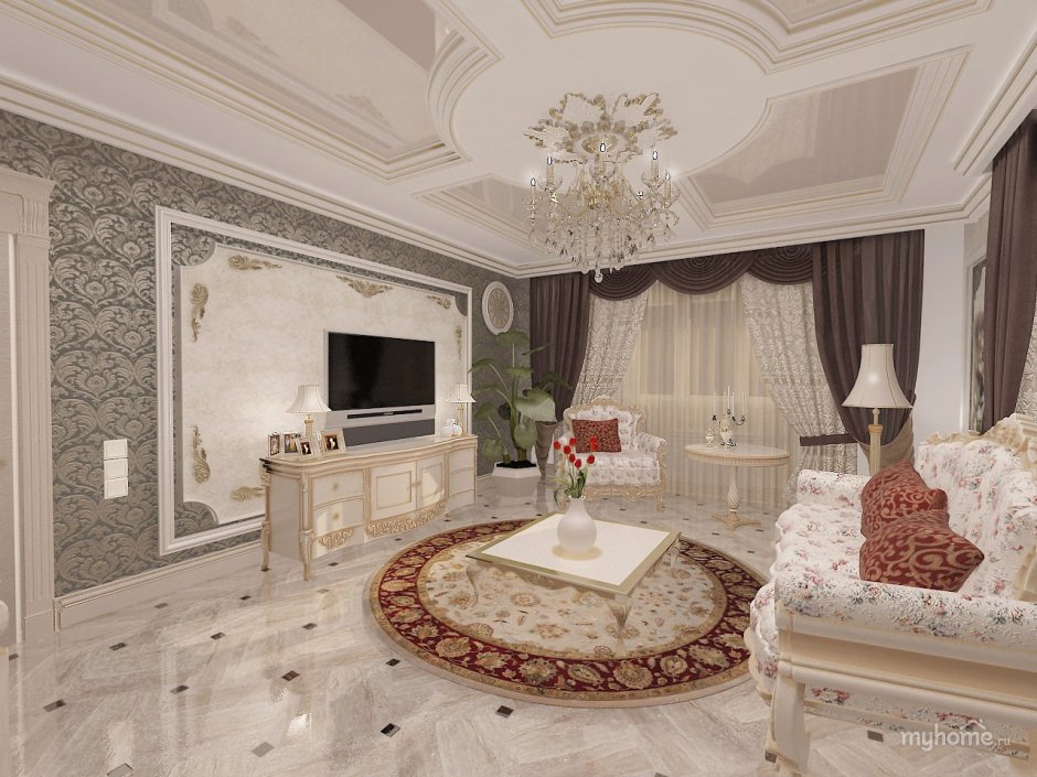 Гостиная в дагестанском стиле