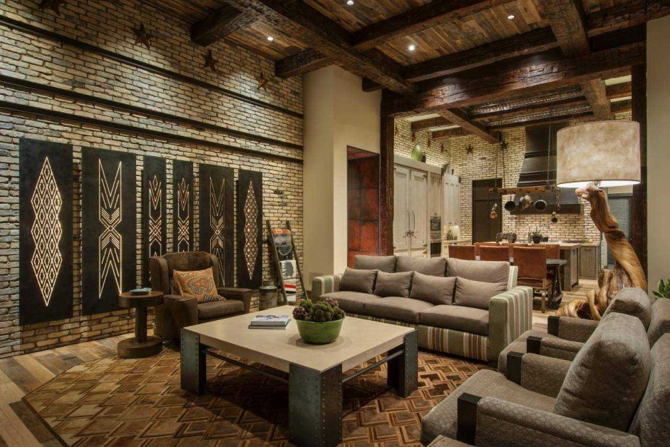 Оформление этнодома в дагестанском стиле интерьера