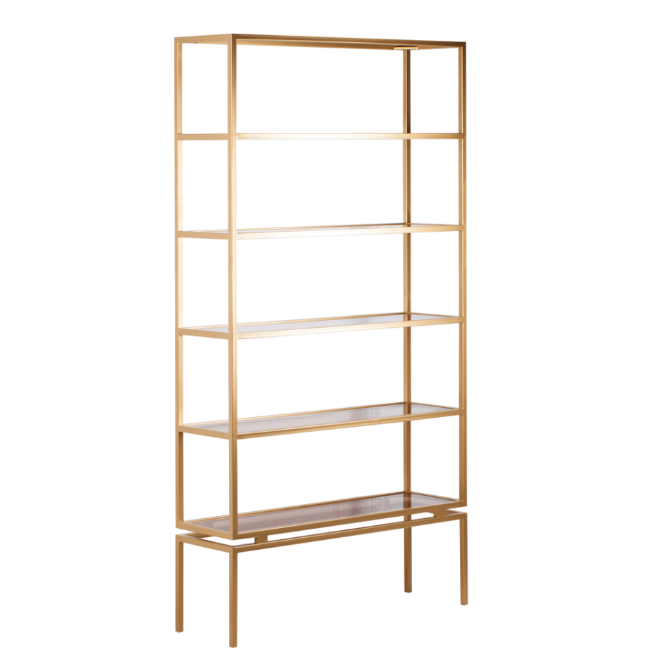 Стеллаж Равенна золотого цвета артикул: IMR-869636
