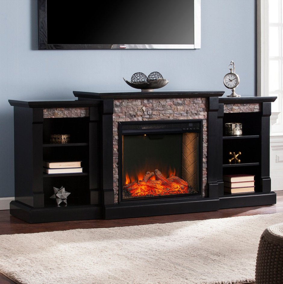 Тумба под ТВ С камином