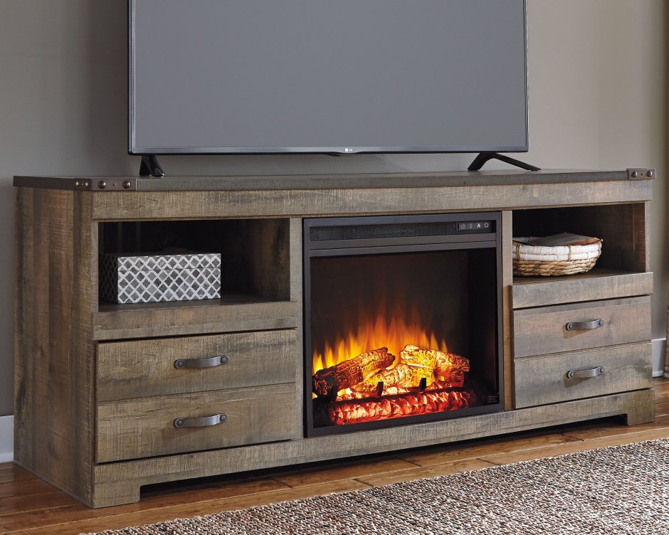 Комод с электрокамином