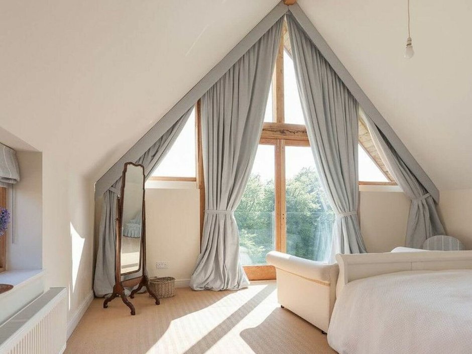 Шторы на мансардные окна